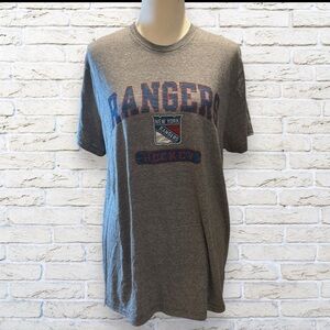 NWT New York Rangers Gray T-Shirt - NHL - Size Large